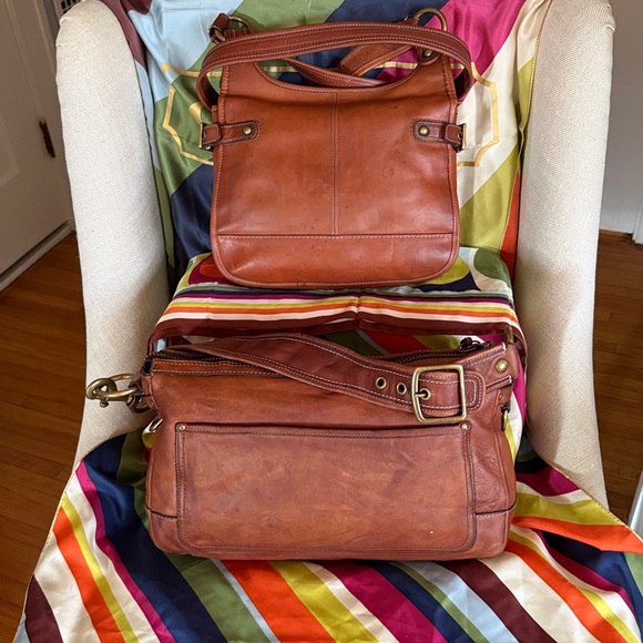 Coach Legacy Vachetta SET Mandy, Hippie, Kisslock Wallet, Wristlet, Care Card ++ - Picture 6 of 13